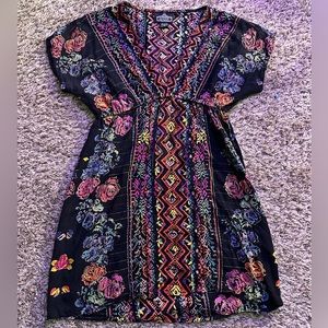 Boho floral dress